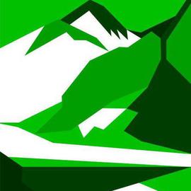Everest in Green By Asbjorn Lonvig