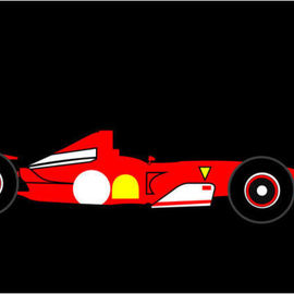 Formula 1 Ferrari By Asbjorn Lonvig