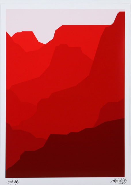 Artist Asbjorn Lonvig. 'Grand Canyon Dusk' Artwork Image, Created in 2016, Original Painting Other. #art #artist