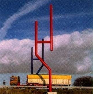 Asbjorn Lonvig  'Huge Sculpture', created in 1995, Original Painting Other.