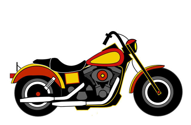 Asbjorn Lonvig  'Inspired By Harley Davidson DYNA', created in 2010, Original Painting Other.