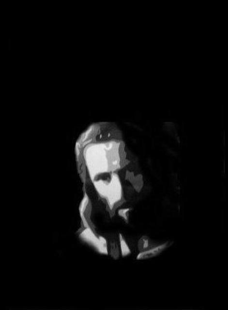 Artist Asbjorn Lonvig. 'Jesus I' Artwork Image, Created in 2004, Original Painting Other. #art #artist