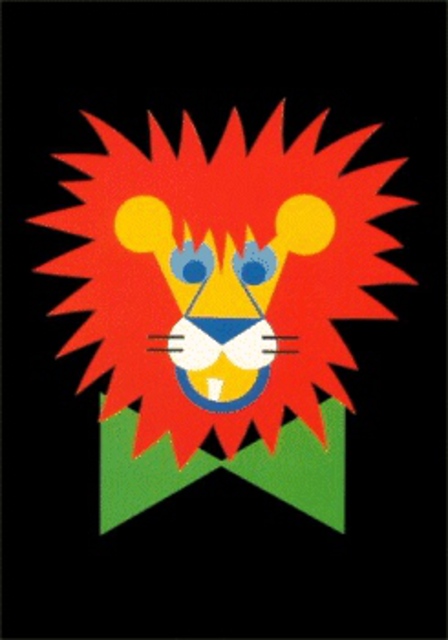 Artist Asbjorn Lonvig. 'Lion Ardo' Artwork Image, Created in 2002, Original Painting Other. #art #artist
