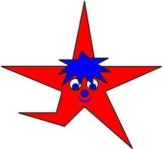Asbjorn Lonvig: 'jumping star fish', 2003 Comic, Children. fairy tale motif in the children' s book