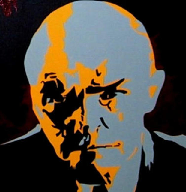 Asbjorn Lonvig  'Lenin', created in 2000, Original Painting Other.