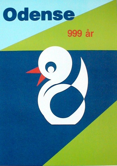 Asbjorn Lonvig  'Odense 999', created in 1987, Original Painting Other.