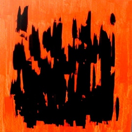 Asbjorn Lonvig: 'searching I or nothing I', 2000 Acrylic Painting, Abstract. Artist Description: Inspired from my search for my style, being ill I could not find my style in simple shapes and bright colors.Made with a broad filling knife                                                 ...