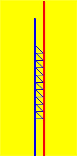 Artist Asbjorn Lonvig. 'The Beijing Ladder At Tian An Men' Artwork Image, Created in 2003, Original Painting Other. #art #artist