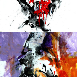 Luis Rocca: 'Nude Acrylic 01', 2010 Acrylic Painting, nudes. Artist Description:  Nude Acrylic 01 ...