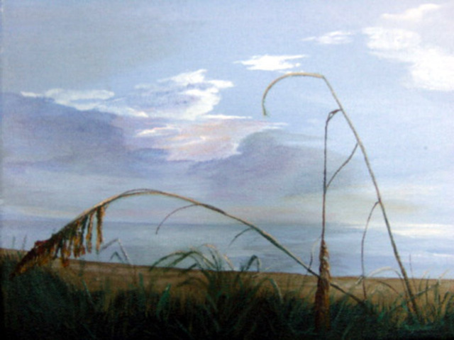 Lorrie Williamson  'Two Solitudes', created in 2005, Original Pastel Oil.