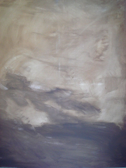 Lou Jimenez  'Sombra', created in 2007, Original Painting Oil.