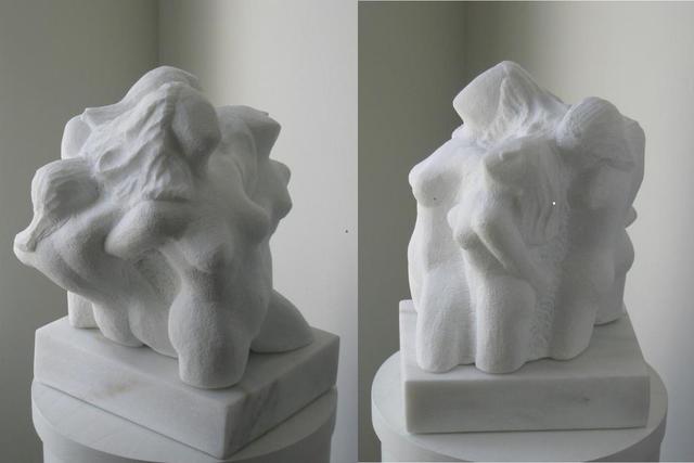 Lou Lalli  'Maenads', created in 2004, Original Sculpture Stone.