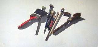 Camilo Lucarini: 'Brushes', 2008 Oil Painting, Figurative.  A group of my personal brushes ...