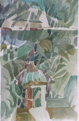 Lucille Rella: 'Bali', 2009 Paper, Landscape. 