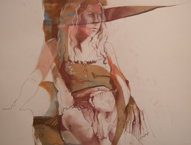 Lucille Rella  'Jenny', created in 2011, Original Drawing Pastel.
