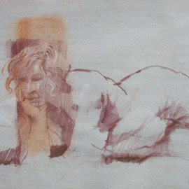 Lucille Rella: 'Torrey 3', 2011 Other Drawing, Figurative. 
