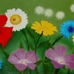 Garden Flowers By Lora Vannoord
