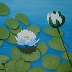 Water Lilies By Lora Vannoord