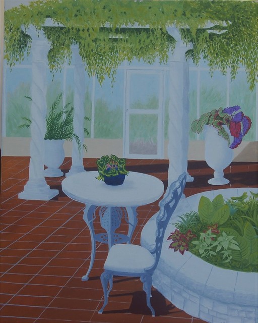 Lora Vannoord  'Meijergardenroom', created in 2018, Original Painting Other.