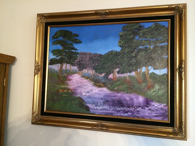 Leonard Parker  'Stream Dream', created in 2014, Original Painting Oil.