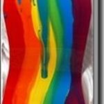 Rainbow Wave flag By Mac Worthington