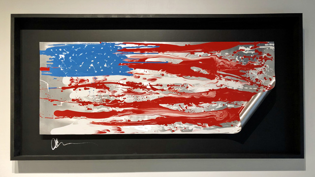 Mac Worthington  'America Edition Xviii', created in 2019, Original Painting Acrylic.
