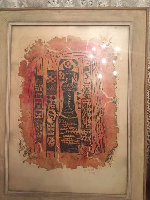 Artist Maha  Hamed. 'Abdelwahaab Morsi' Artwork Image, Created in 1967, Original Painting Oil. #art #artist