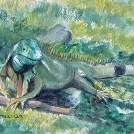iguana camo By Mary Jean Mailloux
