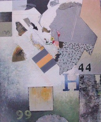 Reiner Makarowski: 'h44', 2021 Oil Painting, Abstract. Expressive abstrakt...