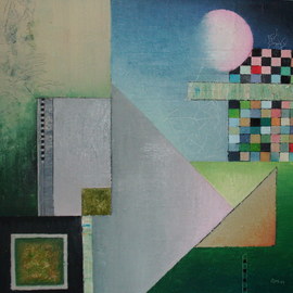 Reiner Makarowski: 'klarheit 2', 2019 Oil Painting, Abstract. Artist Description: Expressive abstract...