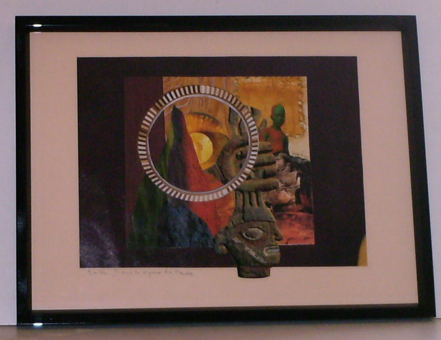 Artist B Malke. 'The Gaze' Artwork Image, Created in 2008, Original Painting Ink. #art #artist