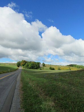 Charles Baldwin: 'a bend to the left', 2019 Digital Photograph, Landscape. I was out driving one day and found this beautiful scene to photograph. ...