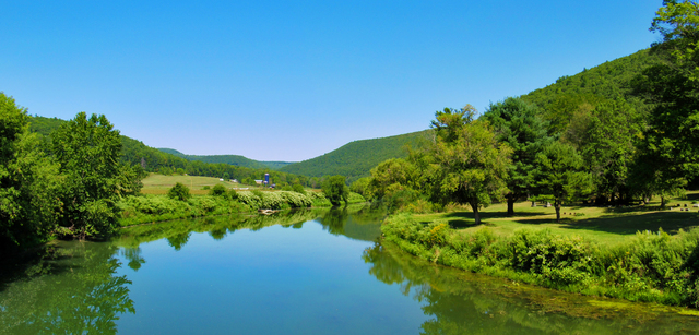 Charles Baldwin  'Canisteo River Adrian', created in 2019, Original Photography Digital.