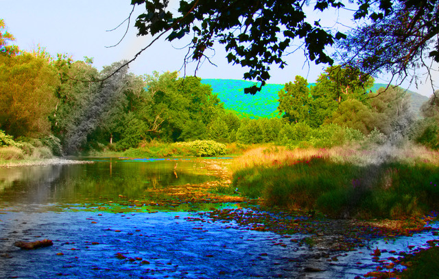 Charles Baldwin  'Cohocton River', created in 2020, Original Photography Digital.