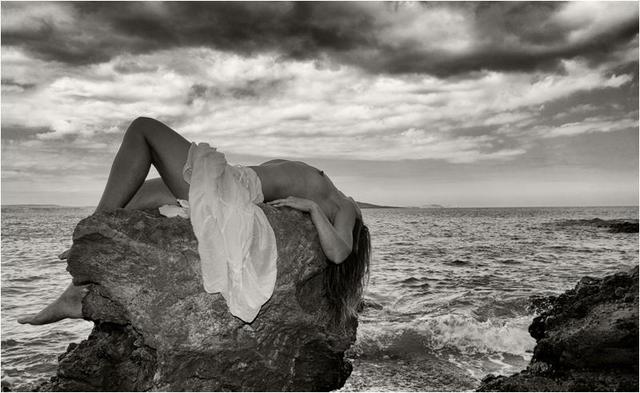 Artist Manolis Tsantakis. 'On The Rocks' Artwork Image, Created in 2010, Original Photography Color. #art #artist