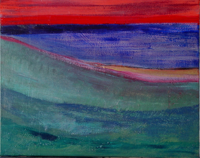 Marc Awodey  'Lake Michigan', created in 2006, Original Painting Oil.