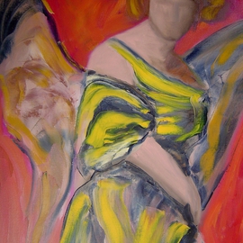 Marcia Pinho: 'Light', 2005 Oil Painting, Abstract Figurative. Artist Description:    Private Collector in Brazil Expressionism, figurative, painting, acrylic and ink, canvas                                                      ...