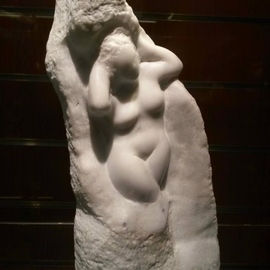 Marcin Biesek: 'Venus', 2011 Stone Sculpture, nudes. Artist Description: Marble sculpture...