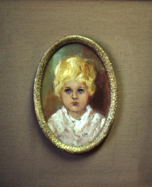 Margaret Stone  'Danny', created in 1980, Original Painting Oil.