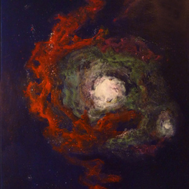 Margaret Stone Artwork Mists of Circinus, 2014 Acrylic Painting, Astronomy