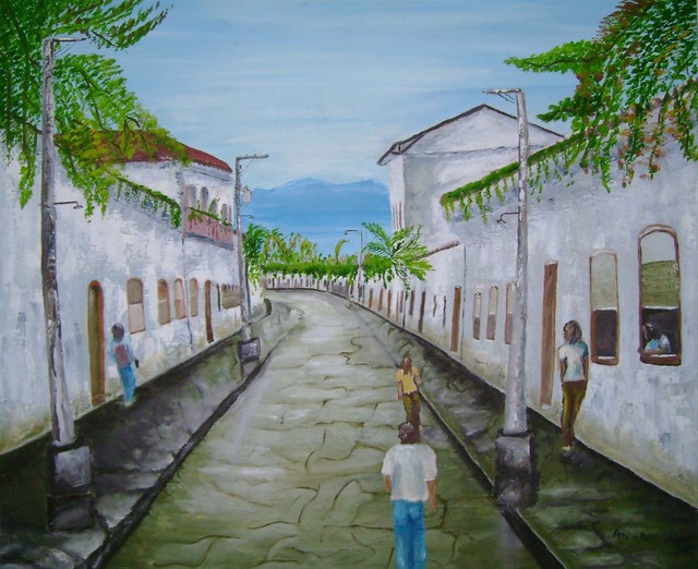 Marilze Abreu  'Rua', created in 2008, Original Painting Oil.