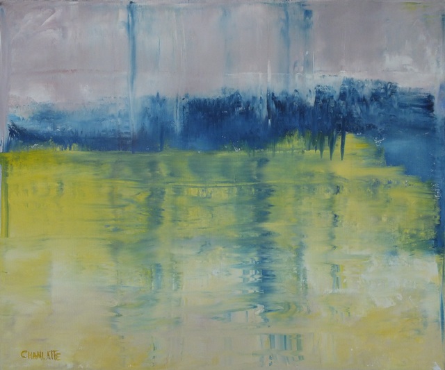 Marino Chanlatte  'Ocean 20', created in 2015, Original Pastel Oil.