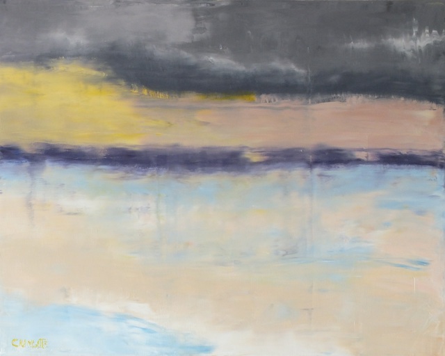 Marino Chanlatte  'Ocean 23', created in 2015, Original Pastel Oil.