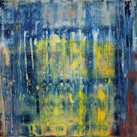 Marino Chanlatte Artwork Ocean 29, 2015 Oil Painting, Abstract Landscape