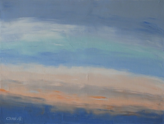 Marino Chanlatte  'Summer Sunset', created in 2016, Original Pastel Oil.