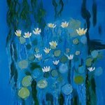 water lilies 12 By Marino Chanlatte
