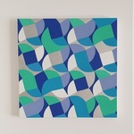 geometries bluegreen By Marisa Torres
