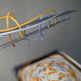 Mark Porter: 'Autohaemorrhaging Actuator 2', 2012 Other Sculpture, Urban. Artist Description:   activated by motion sensor  ...