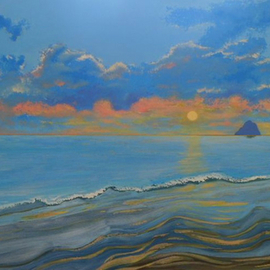 Ocean sunset By Mario Tello