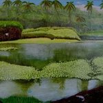 Tropical Pond By Mario Tello